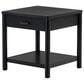 Safavieh Jaylessa 1-Drawer End Table in Black, , large