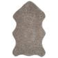 Safavieh Sheep Shag SSG101A 5" x 8" Silver Area Rug, , large