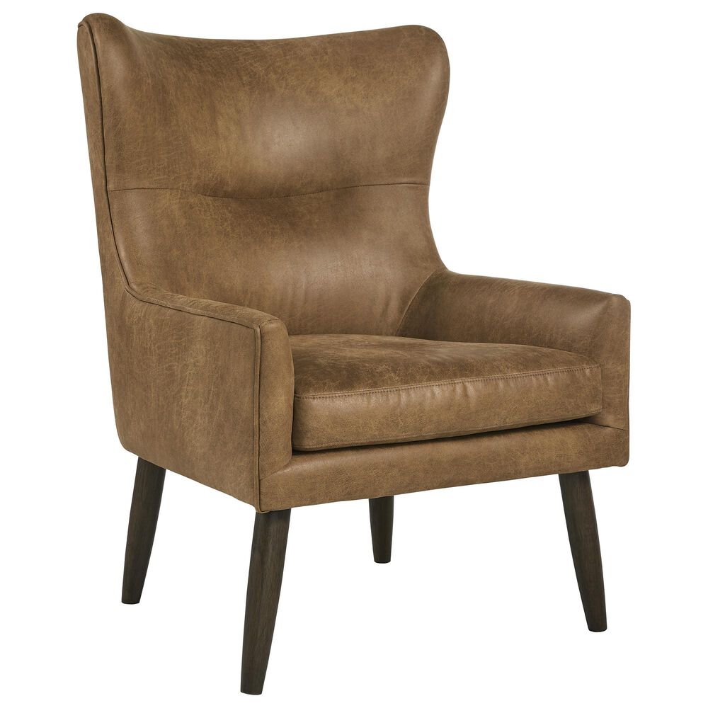 Signature Design by Ashley Brentwell Accent Chair in Brown, , large