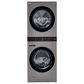 LG WashTower 4.5 Cu. Ft. Washer and 7.4 Cu. Ft. Gas Dryer in Graphite Steel, , large