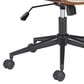 Zuo Modern Ali Office Chair in Black and Walnut, , large