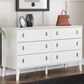 Ashley Aprilyn 6-Drawer Dresser in White, , large