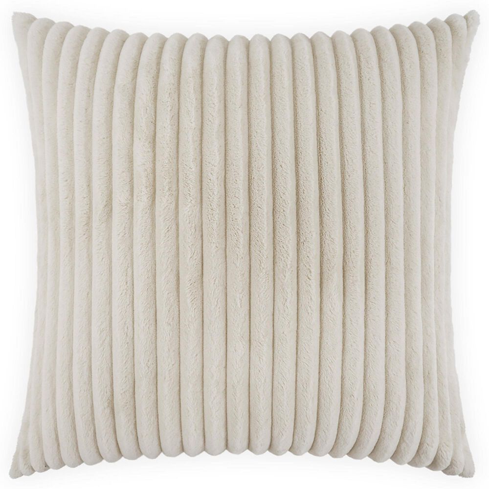 D.V.Kap Inc Megga 24" x 24" Throw Pillow in Ivory, , large