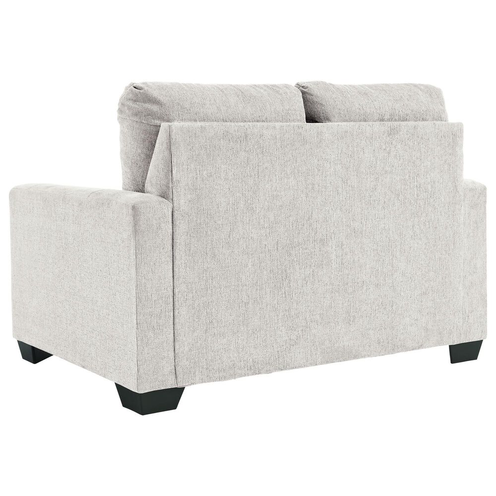 Ashley Rannis Stationary Twin Sofa Sleeper in Snow, , large