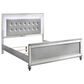 New Heritage Design Valentino King Bed in Silver, , large