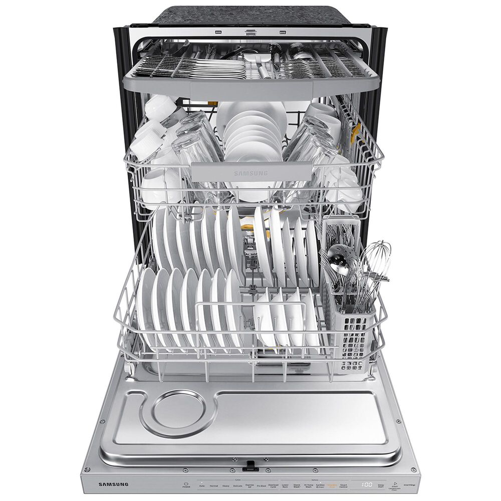 Samsung Bespoke Bespoke Smart 24&quot; Dishwasher with StormWash+ in White Glass, , large