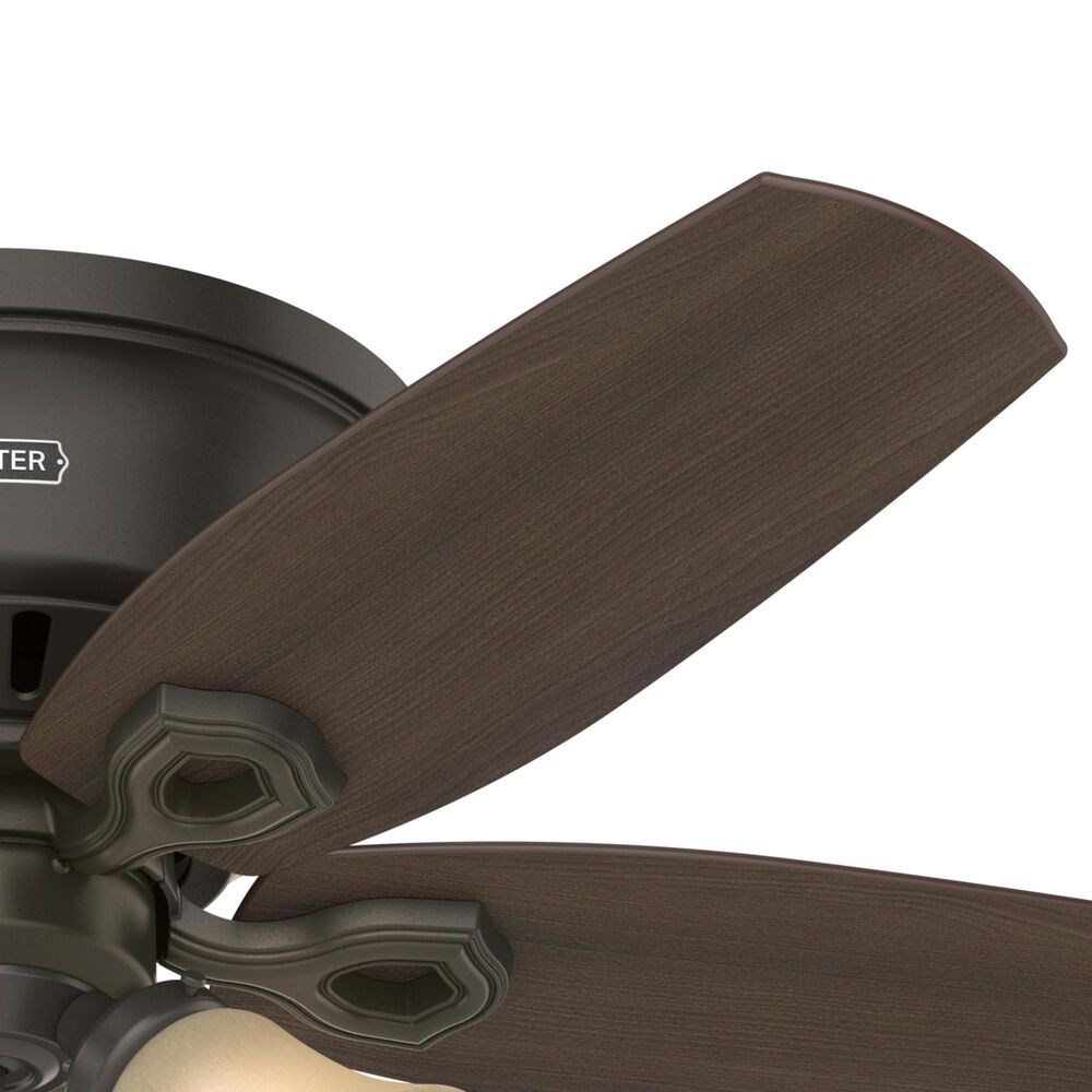 Hunter Builder Low Profile 42&quot; Ceiling Fan with Lights in New Bronze, , large