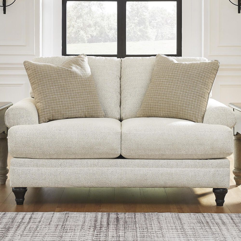 Ashley Valerani Stationary Loveseat in Sandstone, , large