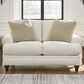 Ashley Valerani Stationary Loveseat in Sandstone, , large