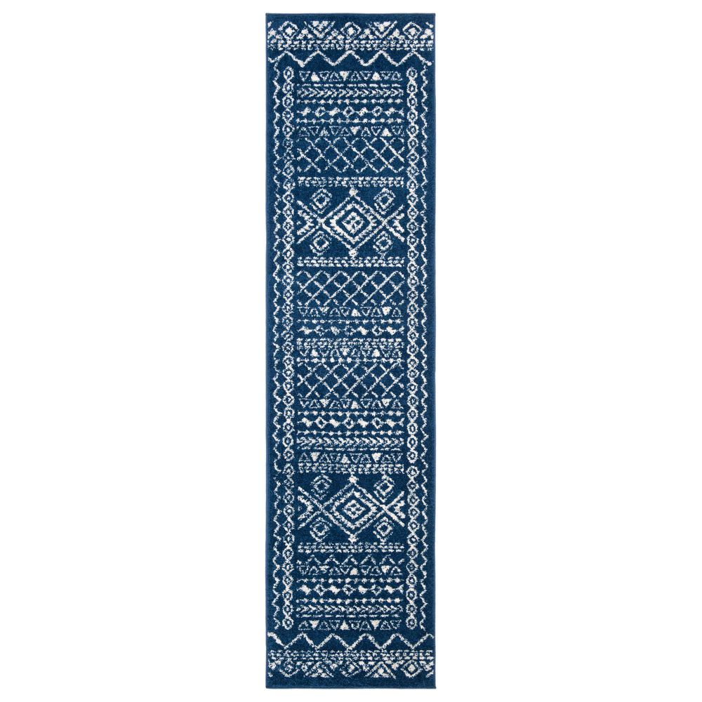 Safavieh Tulum  2" x 7" Dark Blue Runner, , large
