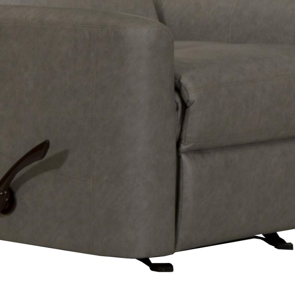 Hartsfield Jet Power Glide Recliner in Silver, , large