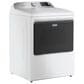 Maytag 5.3 Cu. Ft. Smart Top Load Washer and 7.4 Cu. Ft. Smart Electric Top Load Dryer Laundry Pair in White, , large