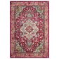 Safavieh Monaco MNC250J-4 4" x 5"7" Fuchsia/Light Blue Area Rug, , large