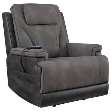 Ashley 4Z-Peaceful Pause Power Lift Recliner in Slate, , large