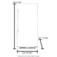 Danby Designer 8.5 Cu. Ft. Upright Freezer in Stainless Steel, , large