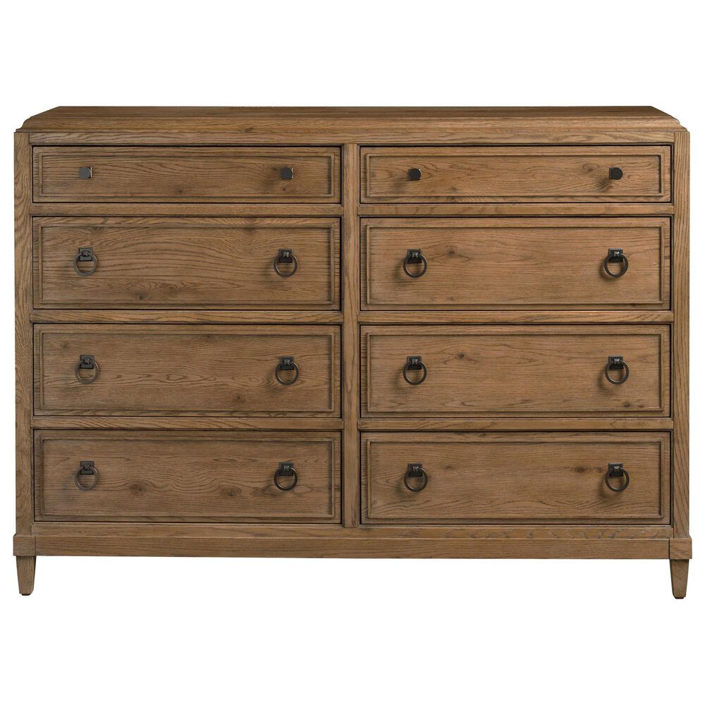 Universal Furniture Griffith Park 5-Piece King Panel Bedroom Set in Sienna, , large