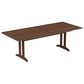 Timbertrail Foundations and Aurora 7-Piece Patio Rectangular Dining Set in Chocolate Brown, , large