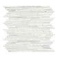 Dal-Tile Marble Mosaic Tile in First Snow Elegance, , large
