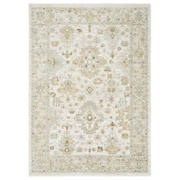 Oriental Weavers Lola LLA05 Blue and Beige 7"10" x 10" Area Rug, , large