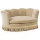 Jennifer Taylor Home Clara 34.5" Scalloped Pet Sofa Bed in Fawn Brown, , large