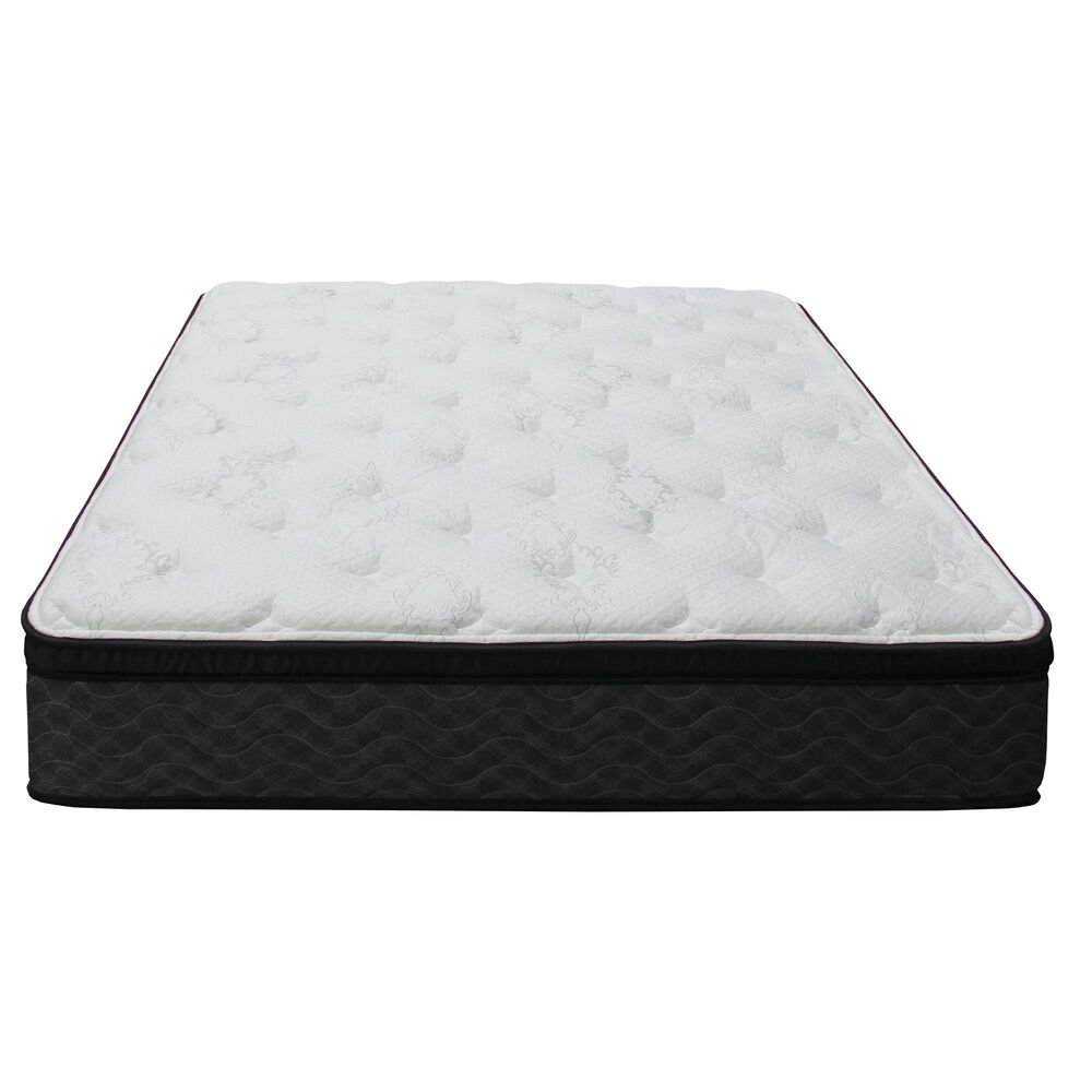 Sleeptronic Berkshire Regent II Gel Pillow Top Plush Queen Mattress with High Profile Box Spring, , large