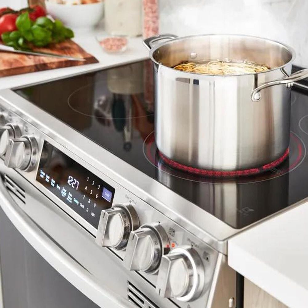 LG 6.3 Cu. Ft. Smart Electric Slide-in Range with Air Fry and EasyClean in PrintProof Stainless Steel, , large