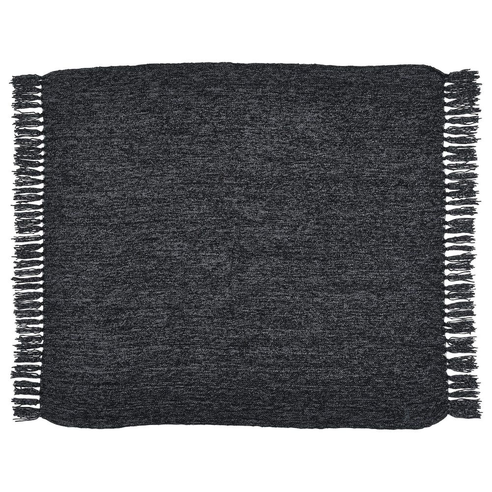 Ashley Tamish 50&quot; x 60&quot; Throw Blanket in Black, , large