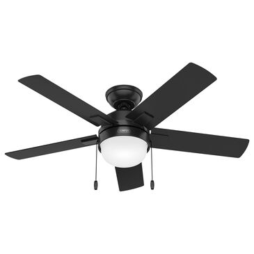 Hunter Zeal 44" Indoor Ceiling Fan in Matte Black, , large