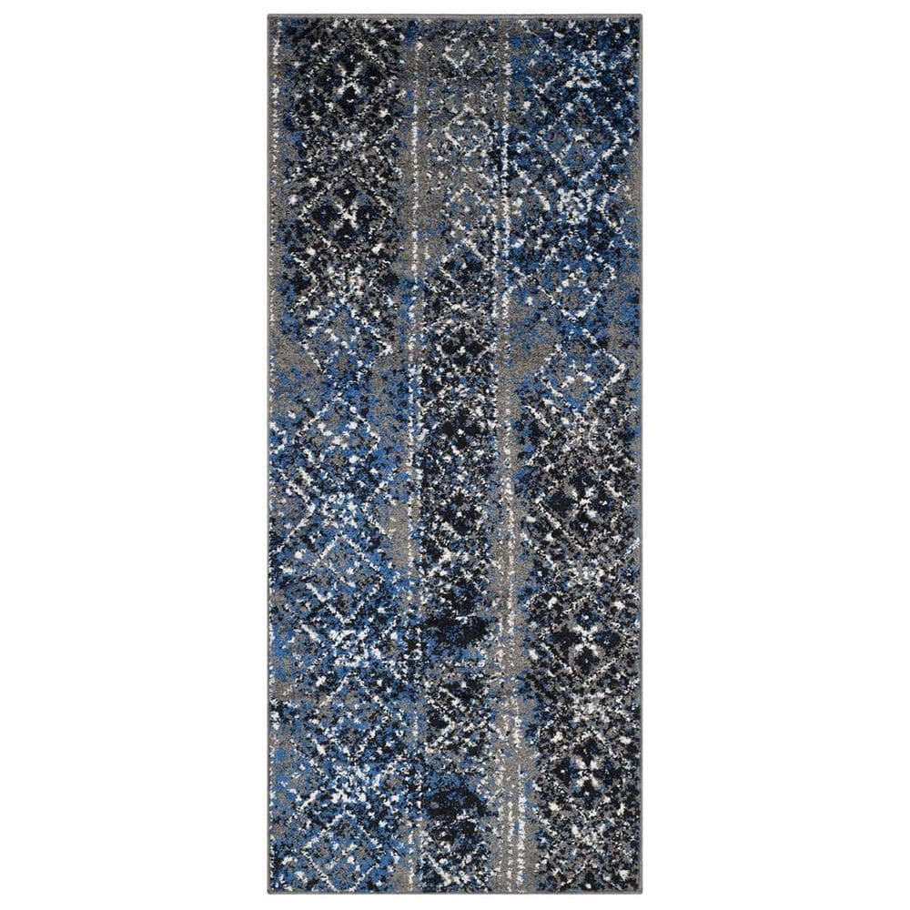 Safavieh Adirondack ADR111G-26 2&#39;6&quot; x 6&#39; Silver/Multi Runner, , large