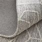 Feizy Rugs Emerson 12" x 15" Gray and Ivory Area Rug, , large