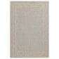Amber Lewis x Loloi Windsor 3"6" x 5"6" Ivory and Sky Area Rug, , large