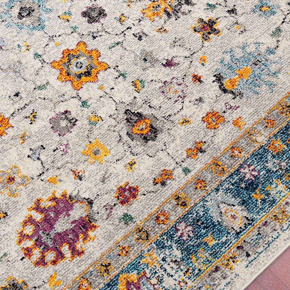 Amer Rugs Montana MON-6 2&#39; x 3&#39; Blue and Orange Area Rug, , large