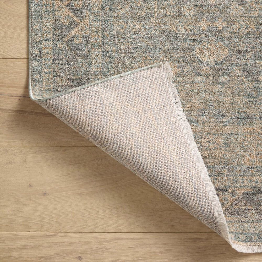 Angela Rose Blake 2&#39;7&quot; x 8&#39; Sky and Beige Runner, , large