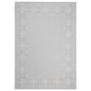 Safavieh Martha Stewart Cyprus 5"5" x 7"7" Aqua and Cream Area Rug, , large