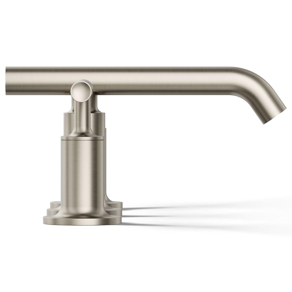 Kohler Purist Widespread Bathroom Sink Faucet in Vibrant Brushed Nickel, , large