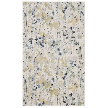 Safavieh Evoke EVK284C 3" x 5" Ivory and Yellow Area Rug, , large