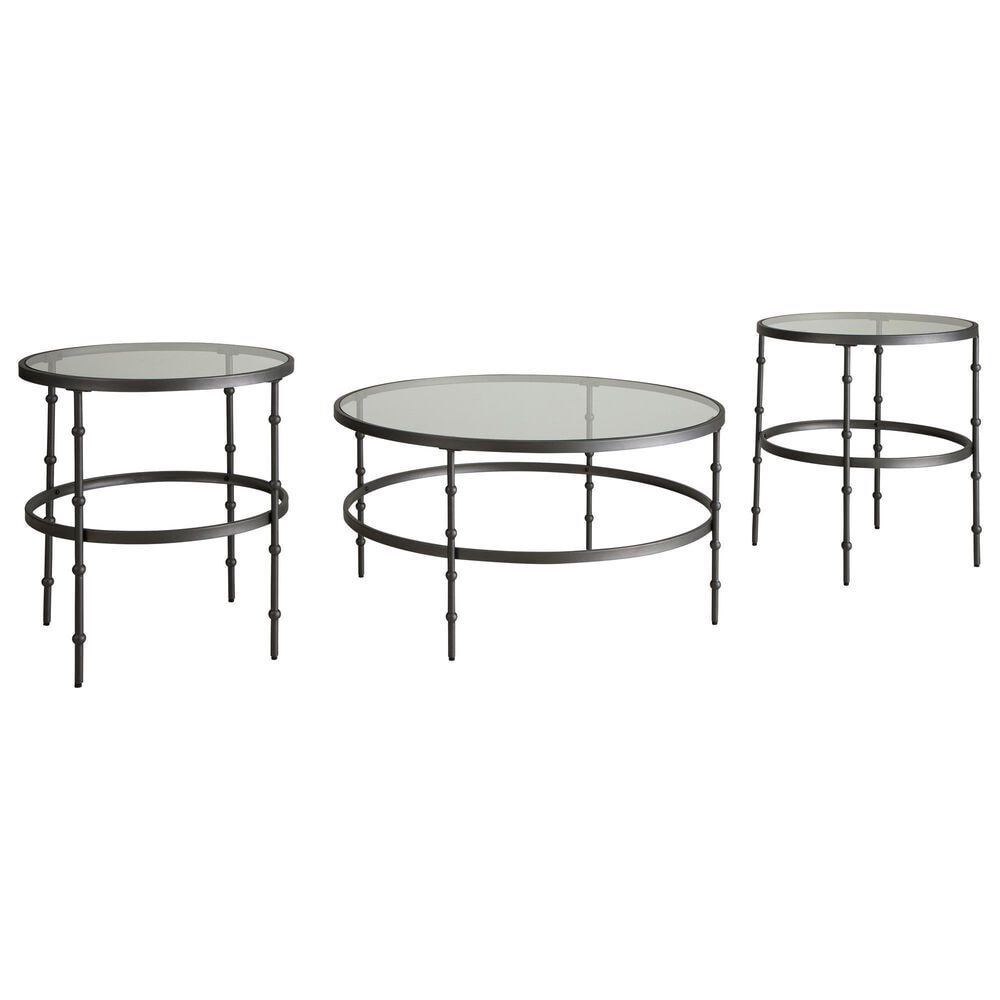 Kellyco 3 Pack Tables - Gunmetal Kellyco 3 Pack Tables - Gunmetal