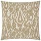 D.V.Kap Inc Viska 24" x 24" Throw Pillow in Mushroom, , large