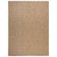Nourison Horizon HOZ02 Natural 8" x 10" Indoor/Outdoor Area Rug, , large