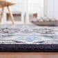 Safavieh Riviera 6"7" Square Grey and Light Blue Area Rug, , large