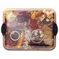 Lifetime Brands Build-a-Board 6-Section Bamboo Cutting Board with Locking Lid in Natural and Clear, , large