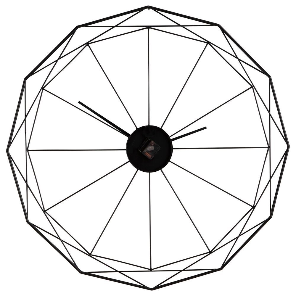 Ashley Arkthorne Wall Clock in Black, , large