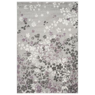 Safavieh Adirondack ADR115M 6" x 9" Light Grey and Purple Area Rug, , large