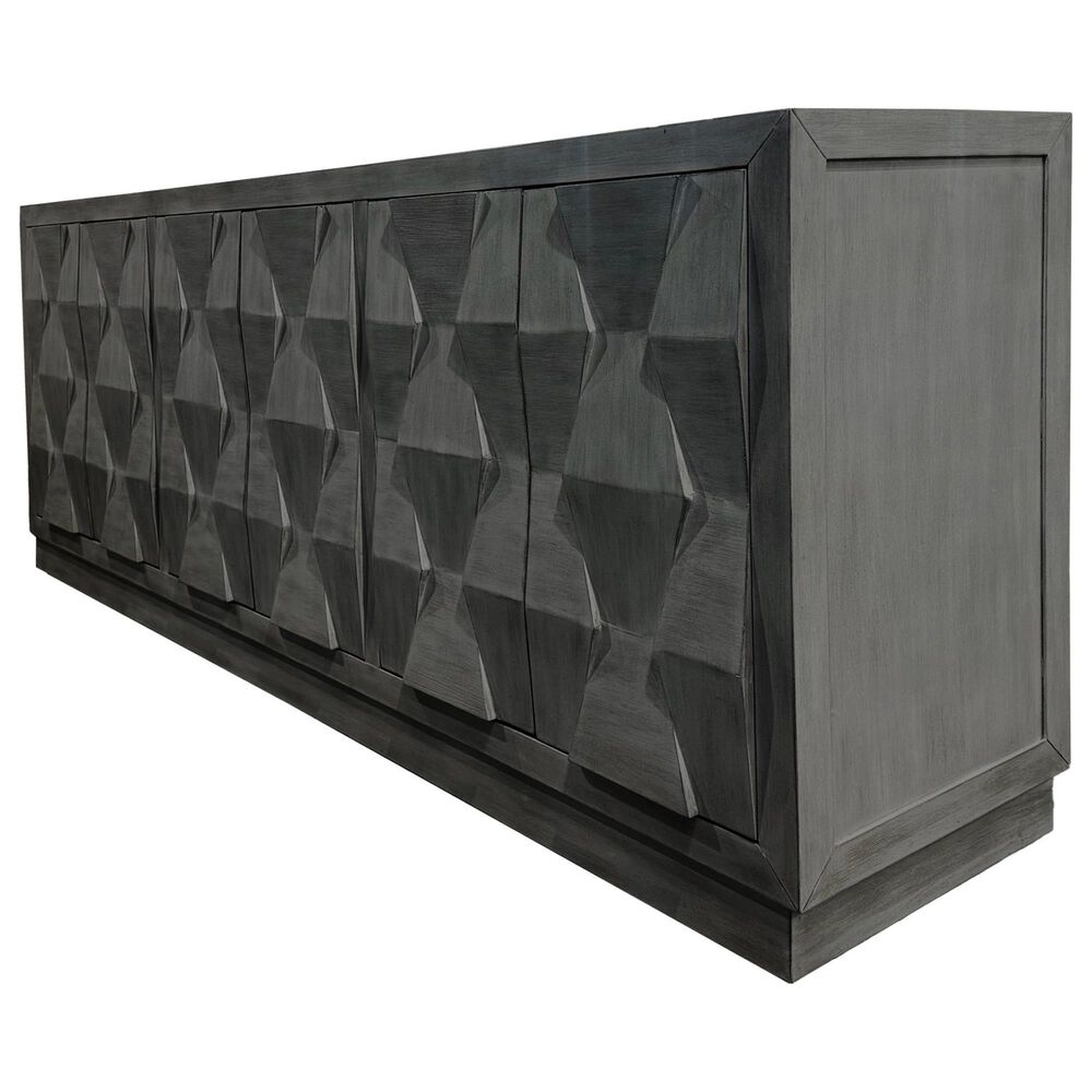 Simeon Collection Cortina 90&quot; TV Console in Black Tea, , large