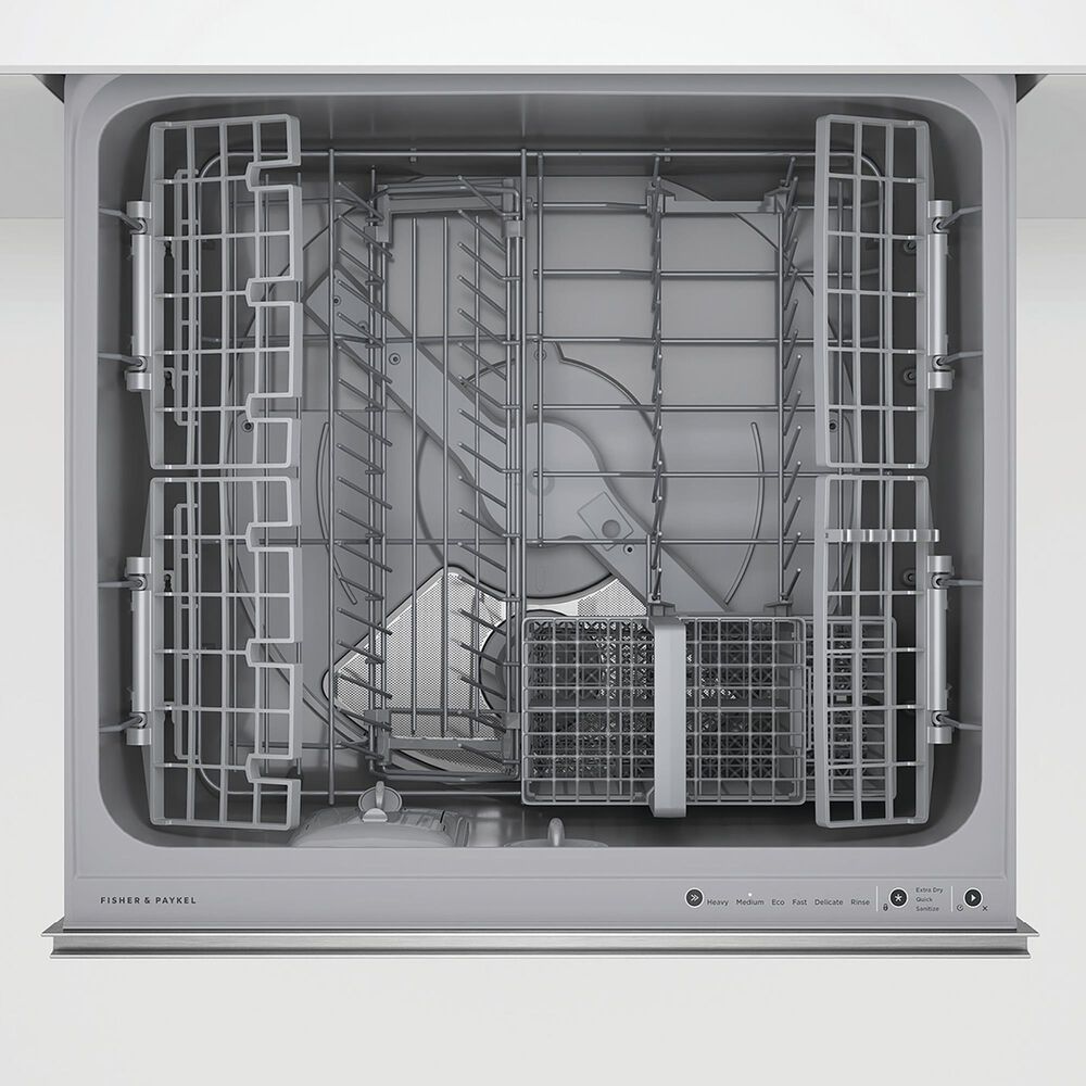 Fisher &amp; Paykel 24&quot; Built-Under Single Drawer Dishwasher in Stainless Steel, , large