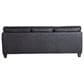 Hickorycraft Leather Stationary Sofa in Dark Gray, , large