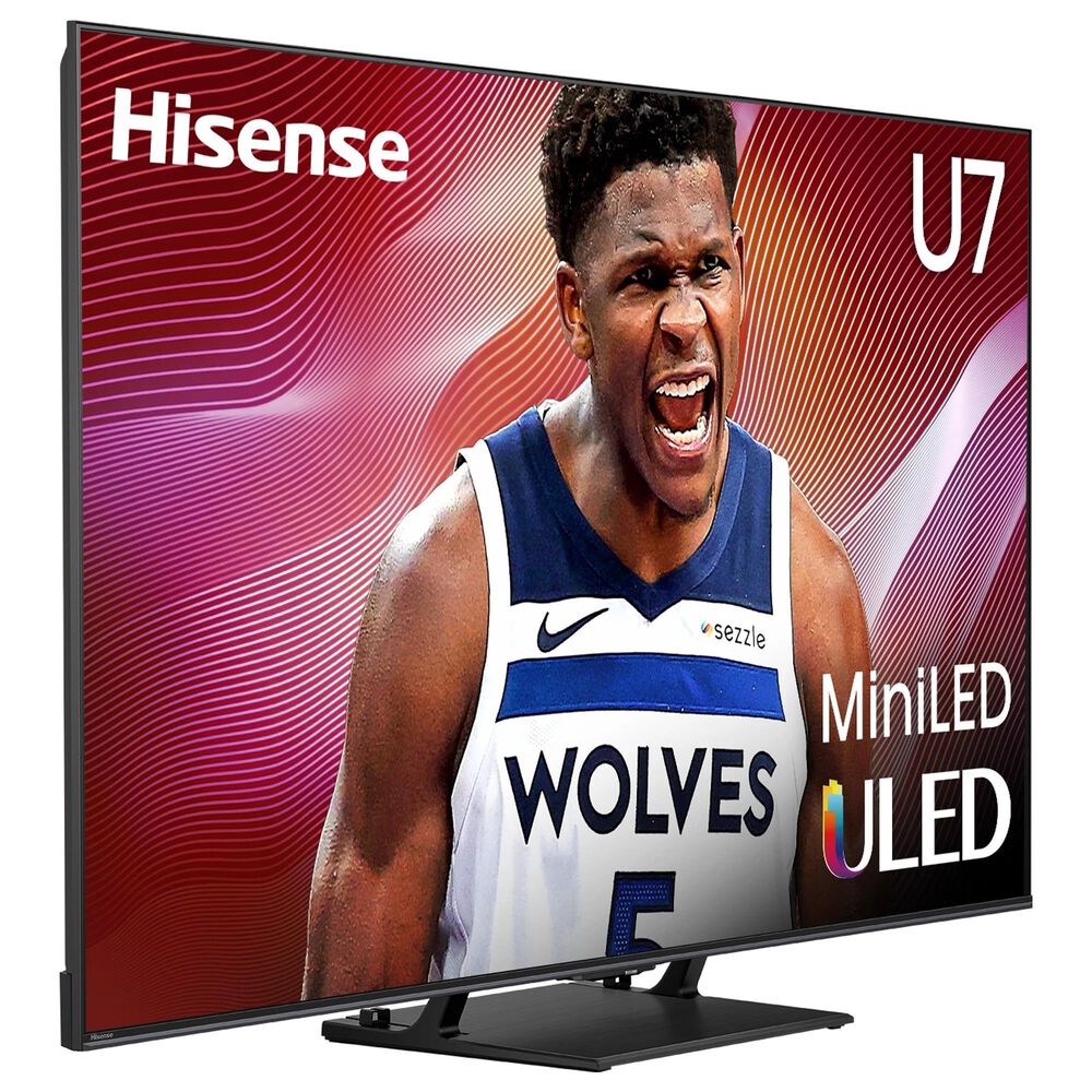 Hisense 75&quot; Class U7 Series Mini-LED ULED 4K in Black - Smart Google TV, , large