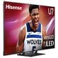 Hisense 75" Class U7 Series Mini-LED ULED 4K in Black - Smart Google TV, , large