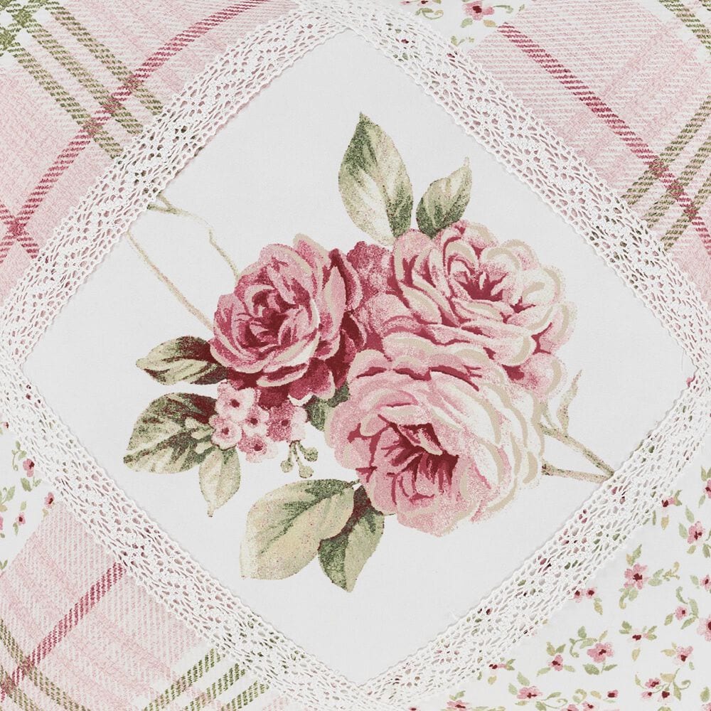 J. Queen New York Bungalow 16&quot; Square Throw Pillow in Rose, , large