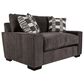Michael Nicholas Designs Troy Chair and a Half in Lift Charcoal, , large